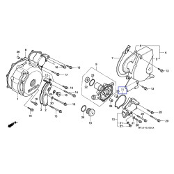 19226MM9000  Gasket Water Pump Cover Honda XL-600/650/700V Transalp  XRV-750 Africa Twin