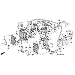 100120300  RMS Thermostat Assy Honda XRV-750 Africa Twin  XL-400/600/650V Transalp