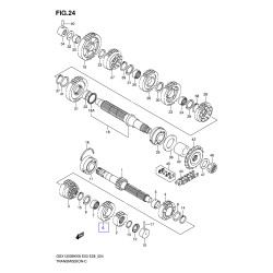 2426115H00  Γρανάζι Σασμάν 6ης Πρωτεύοντα Suzuki GSXR-1300 Hayabusa
