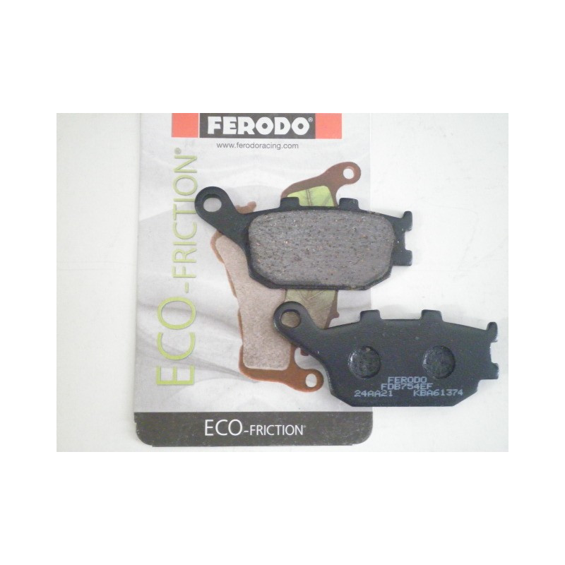 FDB754EF  Ferodo Rear Brake Pads Kawasaki Z-750 Z-1000