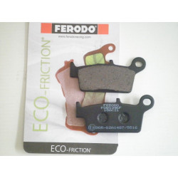 FDB539EF  Ferodo Rear Brake Pads Yamaha YZ-125-250 YZF-400-426 WRF-400-426