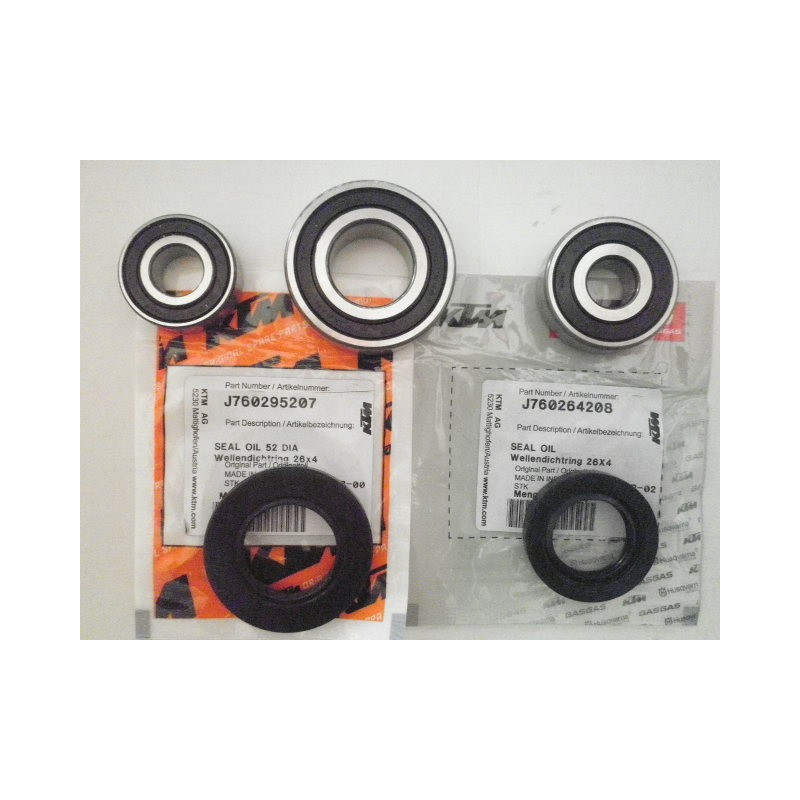 KTMJ760264208   Ball Bearings-Dust seals Set KTM Duke-125-200-390