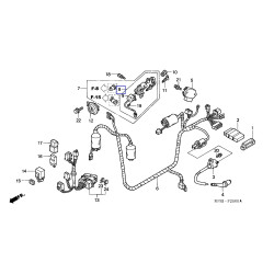 35100KPR900  Switch Assy Combination Honda SH-125/150 '01-'04 