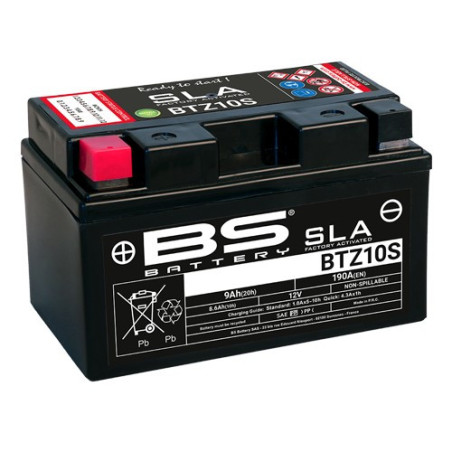 BTZ10S-SLA  BS Battery Gel YTZ10-S KTM LC4-640 DUKE-640/690  