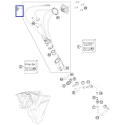 47-2036   All Balls Fuel Pump Cpl. KTM EXC-F 350 '12-'22   SX-F 250-350-450 '11-'22