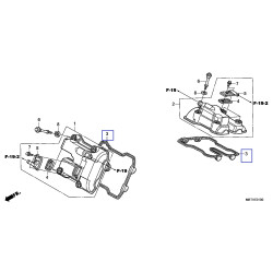 12391MBB000  Φλάντζα Κεφαλής Βαλβίδων Honda XL-1000V Varadero