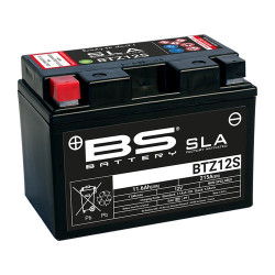 BTZ12S-SLA   BS Battery YTZ12-S Honda XL-650V Transalp CBR-1100XX SH-300