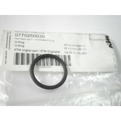 0770250030   O'ring 25,00X3,00 Nbr 70 KTM SX/SXF  EXC/EXCF