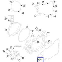 731B17052  Centauro Φλάντζα Καπακιού Συμπλέκτη Εσωτερική KTM EXC-SX-125