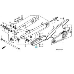 550-12-165  Γλύστρα Αλυσίδας Honda XL-1000V Varadero '99-'11
