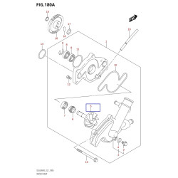 1749119F40   Αξονας-Φτερωτή Αντλίας Νερού Suzuki DL-650 V-STROM