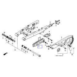 52170MAK000  Slider Chain Honda FMX-650  SLR-650