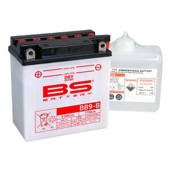 BB9B   BS Battery YB9-B Piaggio Typhoon-125