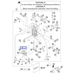 46-5021  All Balls  Φλάντζα Λεκάνης Καρμπυρατέρ KTM EXC-400/450/525  SXF-250 '05'-'10