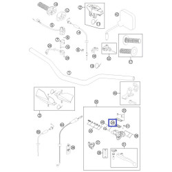50302034100  Rubber For Reservoir KTM EXC/SX-125 '09-'15