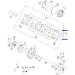 79532010033  Clutch Kit KTM EXC-F 250-350/450 '18-'23