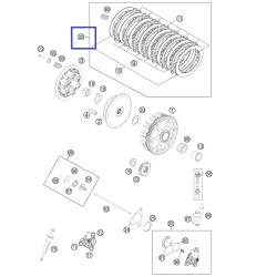 78132010010  Clutch Kit Set KTM SXF-250/350 '11-'15 