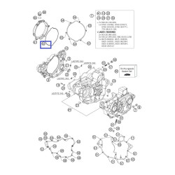 77030027000  Clutch Outside Cover Gasket KTM SX-F/EXC-F 250 '06-'13