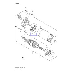 3113245C00  Bruch Holder Set Suzuki GSXR-1300 Hayabusa '99-'17