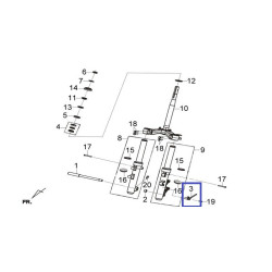 44800L3A000   Speedometer Sensor SYM GTS-250/300 EFI F4