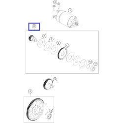 90240023033  Σετ Κόμπλερ Μίζας  KTM Duke 390 '13-'22