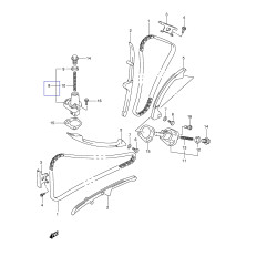 1283027G00  Adjuster Assy. Tensioner Suzuki DL-650 V-Strom