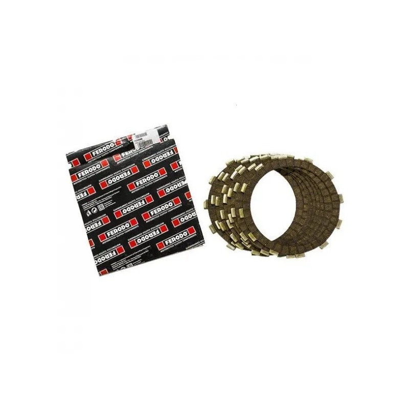 FCD1112  FERODO Clutch Friction Disks Set Honda NX-650 Dominator