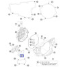 54835003000  Φλάντζα Καπακιού Αντλίας Νερού KTM EXC 250/300 '04-'16