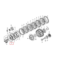 22120MBA000  Center Clutch Honda XL 650V '01-'06