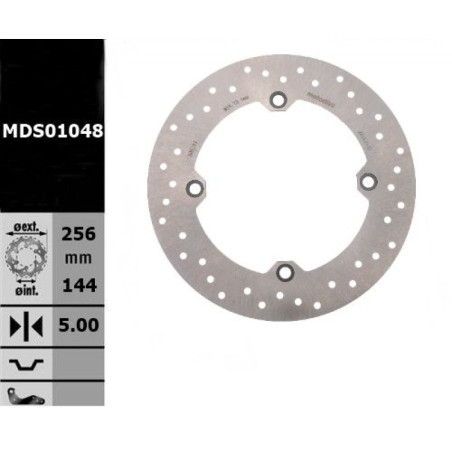 203-12-601  MTX Δισκόπλακα Οπίσθια Honda XRV 750 Africa Twin '90-'00