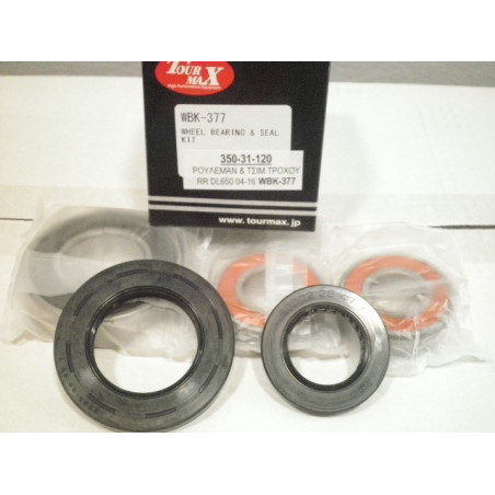 WBK-377  TOURMAX Ρουλεμάν-Τσιμούχες Σετ Πίσω Τροχού Suzuki DL 650 V-Strom ABS '07-'22