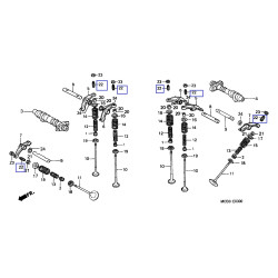 90014MF5000   Ρεγουλατόρος Βαλβίδας Honda NT-650V Deauville '98-'05