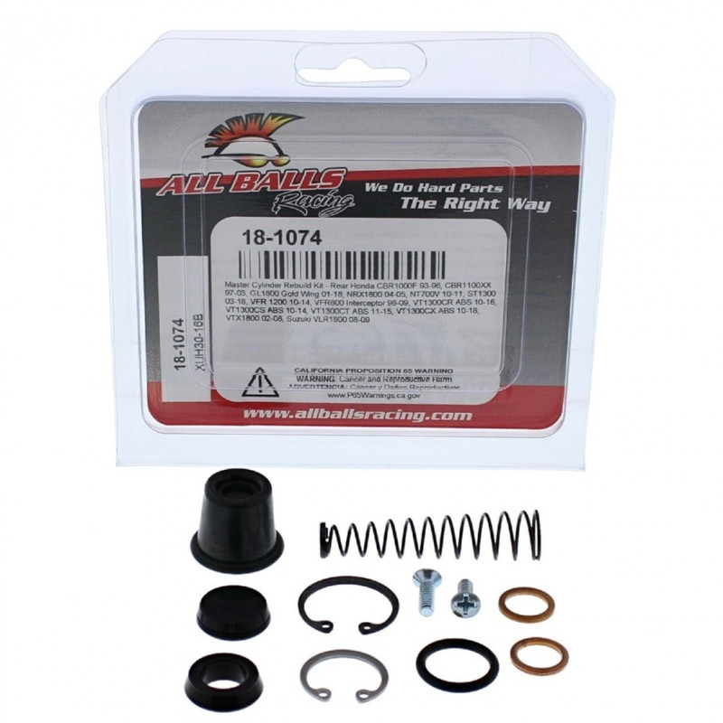 18-1074  All Balls Repair Kit Rear Brake Caliper Honda CBR 1000F '93-'96