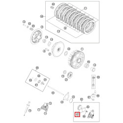 77232066000  Piston With O'ring KTM EXC-F 250-350 '12-'16