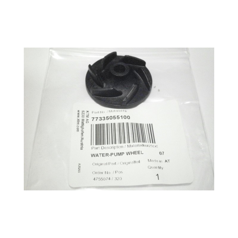 77335055100  Water Pump Wheel KTM EXC-400-450-530 '08-'11