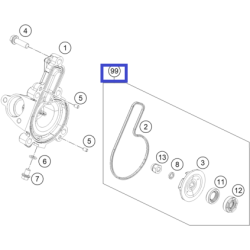 90135055210   Water Pump Repair Kit KTM Duke 125-200-250-390