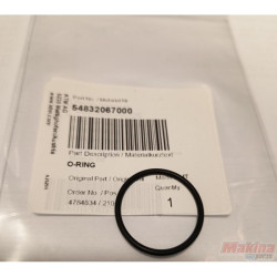 54832067000  Clutch Pumb Release O'ring KTM EXC-SX '06-'16