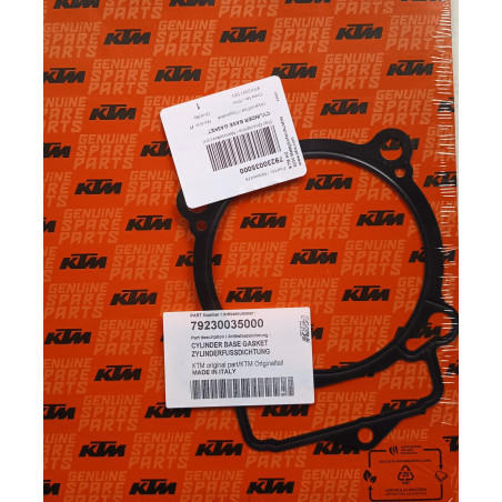79230035000  Cylinder Base Gasket KTM EXC-F 250/350  '17-'23  SX-F 250/350  '16-'22
