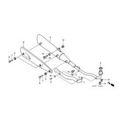 18350KPH970 Honda ANF 125 Innova Complete Exhaust Muffler System