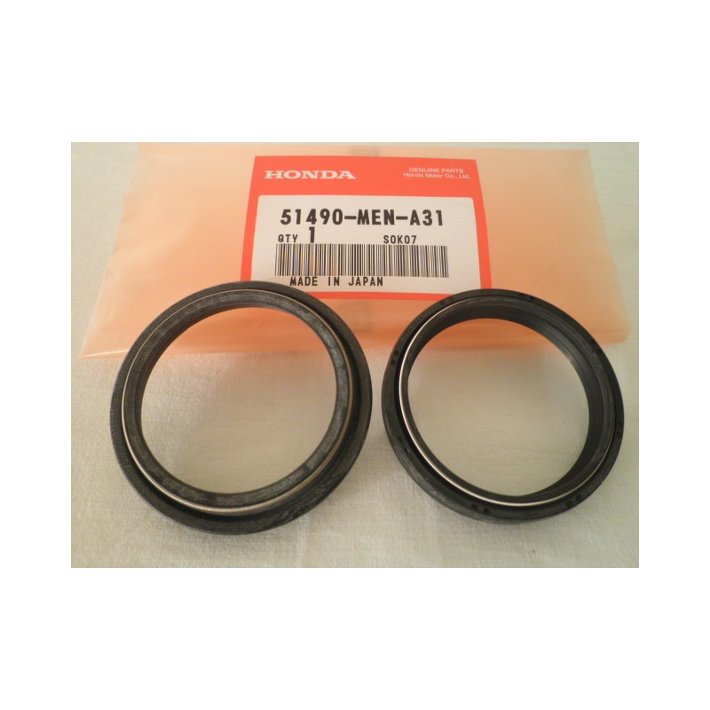 51490MENA31 Honda CRF-450R '09 Fronr Fork Oil Seals Set  