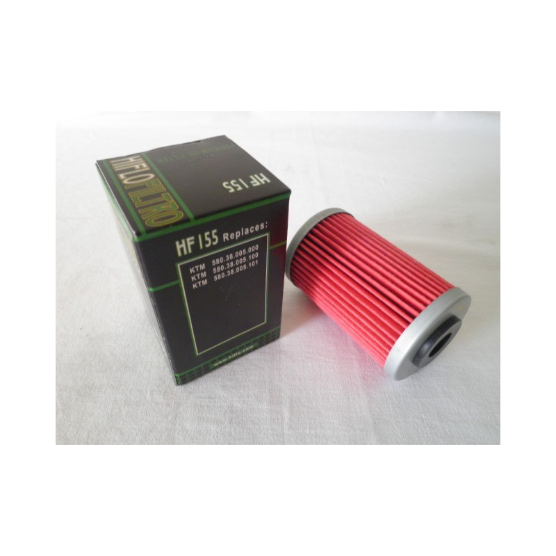 HF155 KTM LC4 & EXC-400-520-525 Hiflofiltro Oil Filter HF-155