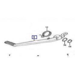 4311127G00  Suzuki DL-650 Πεντάλ Φρένου