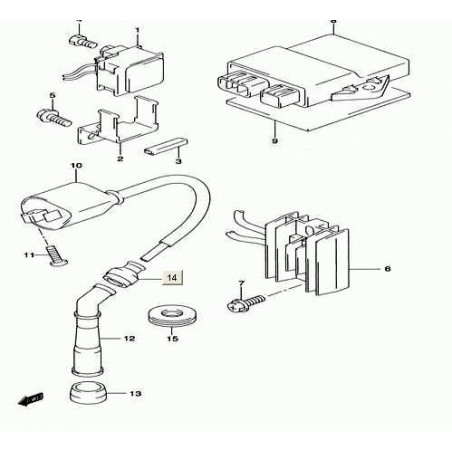 3280029F00  Suzuki DRZ-400 Ανορθωτής Ρεύματος
