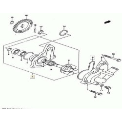 1740029F00  Suzuki DRZ-400 Αντλία Νερού
