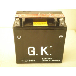 YTX14BS Battery YTX14-BS Suzuki DL-1000 AN-650 GSX-1400 SV-1000
