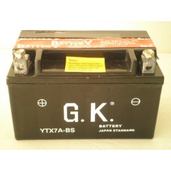 YTX7ABS Battery YTX7A-BS Sym Symphony-50/125/150