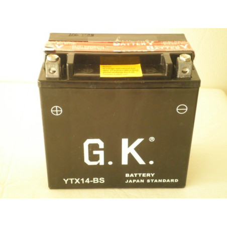 YTX14BS Battery YTX14-BS Kawasaki ZZR-1400/1200/1100 ZX-12R Ninja