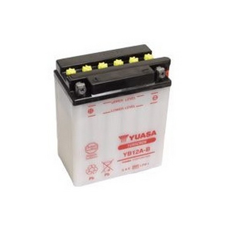 YB12AB  YUASA Battery YB12A-B Honda XL-600V Transalp 
