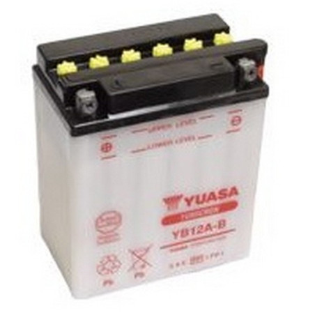 YB12AB  YUASA Battery YB12A-B Honda XL-600V Transalp 