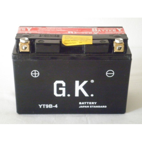YT9BB4  Battery YT9B-B4 Yamaha XT-660R/X